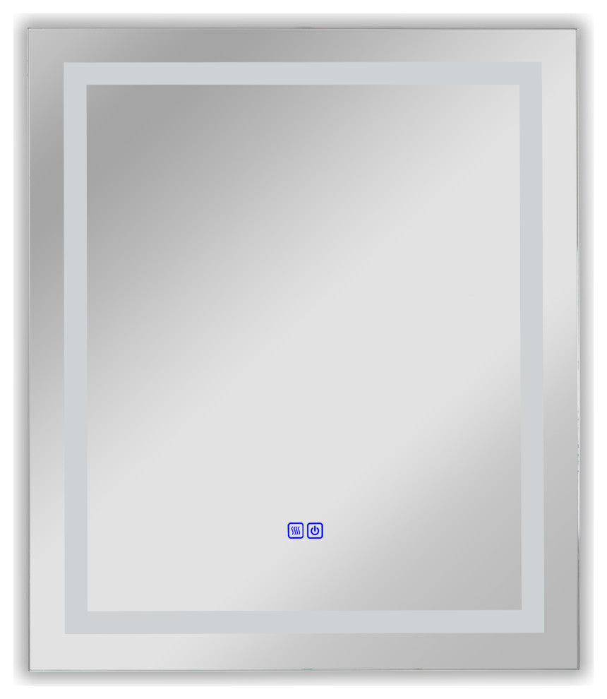 CHLOE Lighting SPECULO Embedded LED Mirror 6000K, Daylight White, 24"