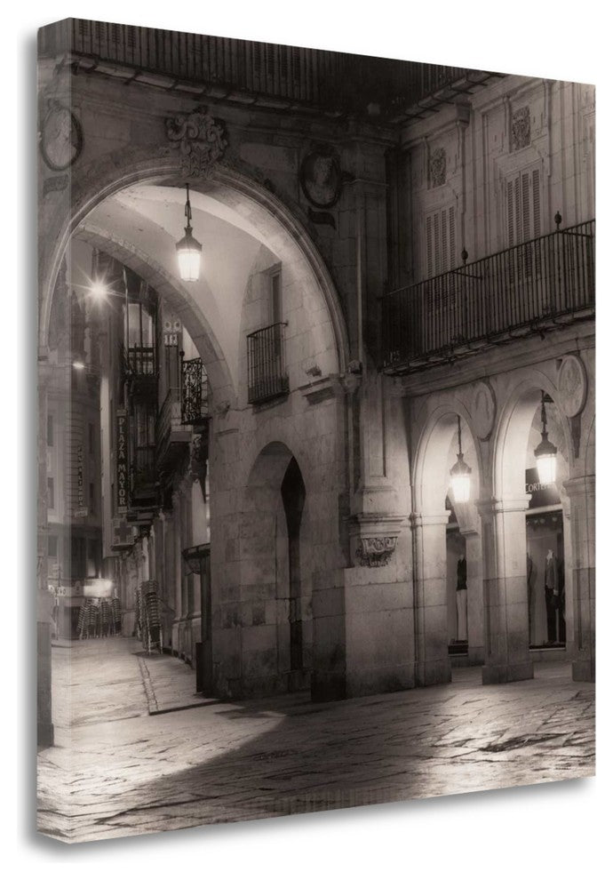 "Plaza De La Mayor" By Alan Blaustein, Giclee Print on Gallery Wrap Canvas