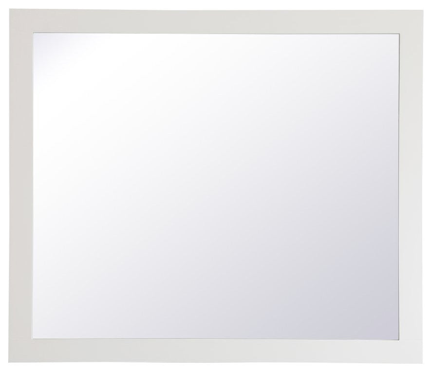 Anderson Rectangle Vanity Mirror, 42", White