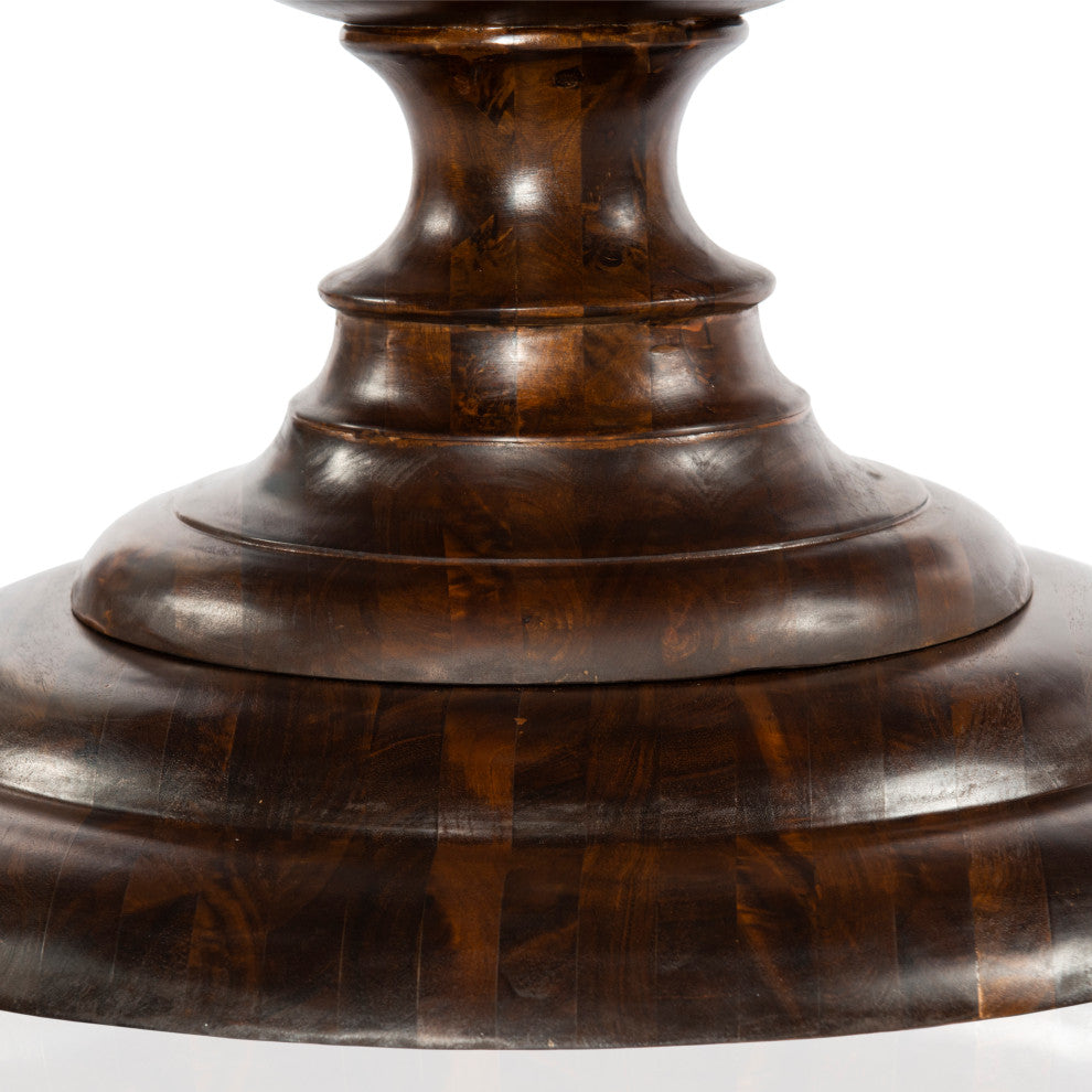 Magnolia Round Dining Table-60"-Dark Oak