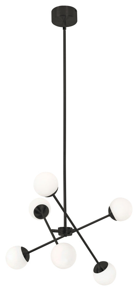 Pearl 24'' LED Pendant, Black