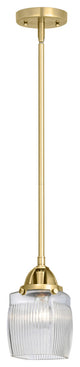 INNOVATIONS 288-1S-SG-G302-LED 1-Light Mini Pendant Satin Gold