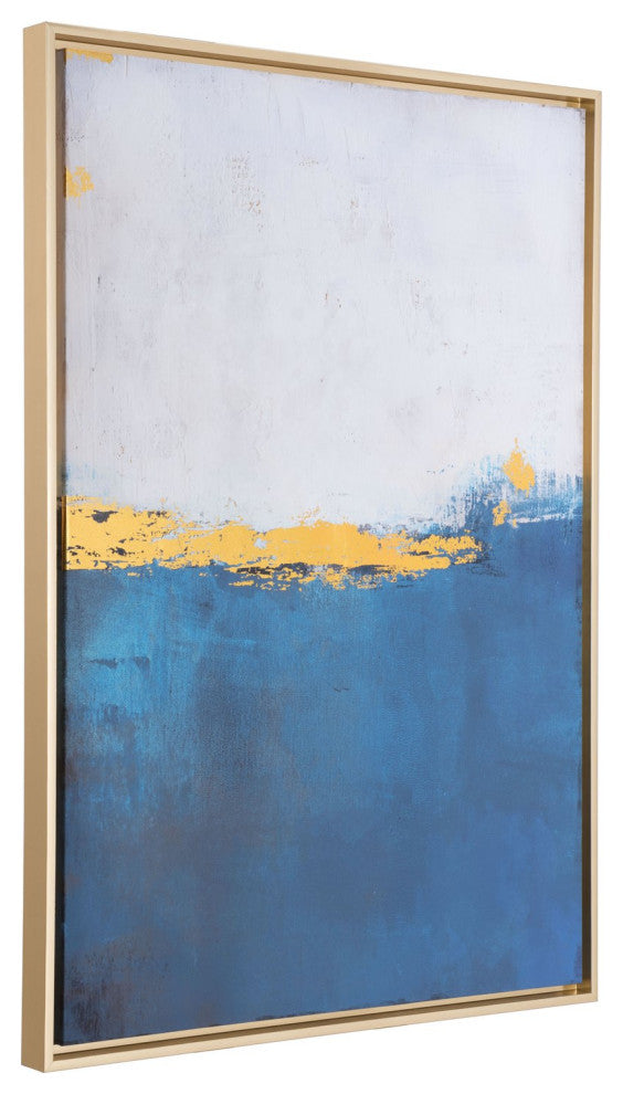 Wall Art, Canvas, Gold, Living Lounge Cafe Room Hotel Lobby Hospitality