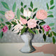 Spring Florals 1 - 54 x 54 by Marisa Anon