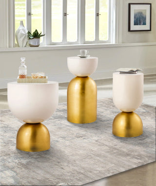 Pasargad Home Calista Side Table