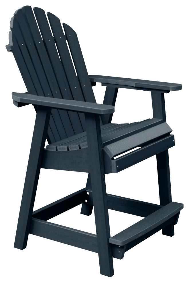 Sequoia Muskoka Adirondack Deck Dining Chair, Counter Height, Federal Blue