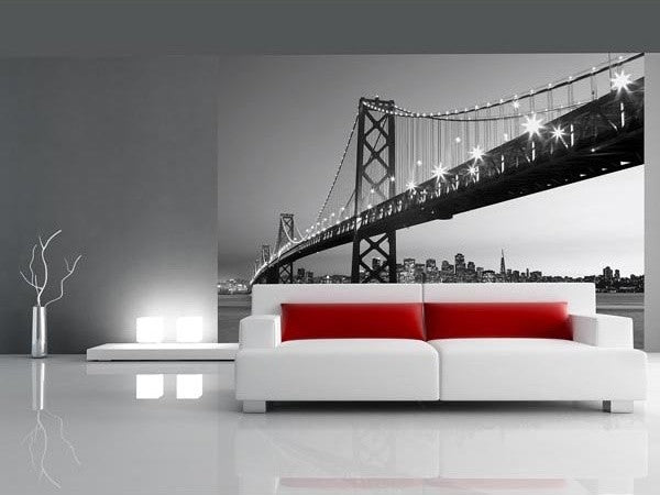 San Francisco Skyline Wall Mural DM134 by Ideal Decor