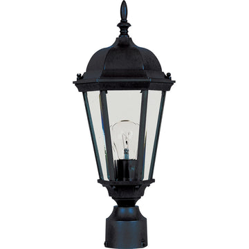Maxim Lighting Westlake - One Light Outdoor Post Mount, Black Finish