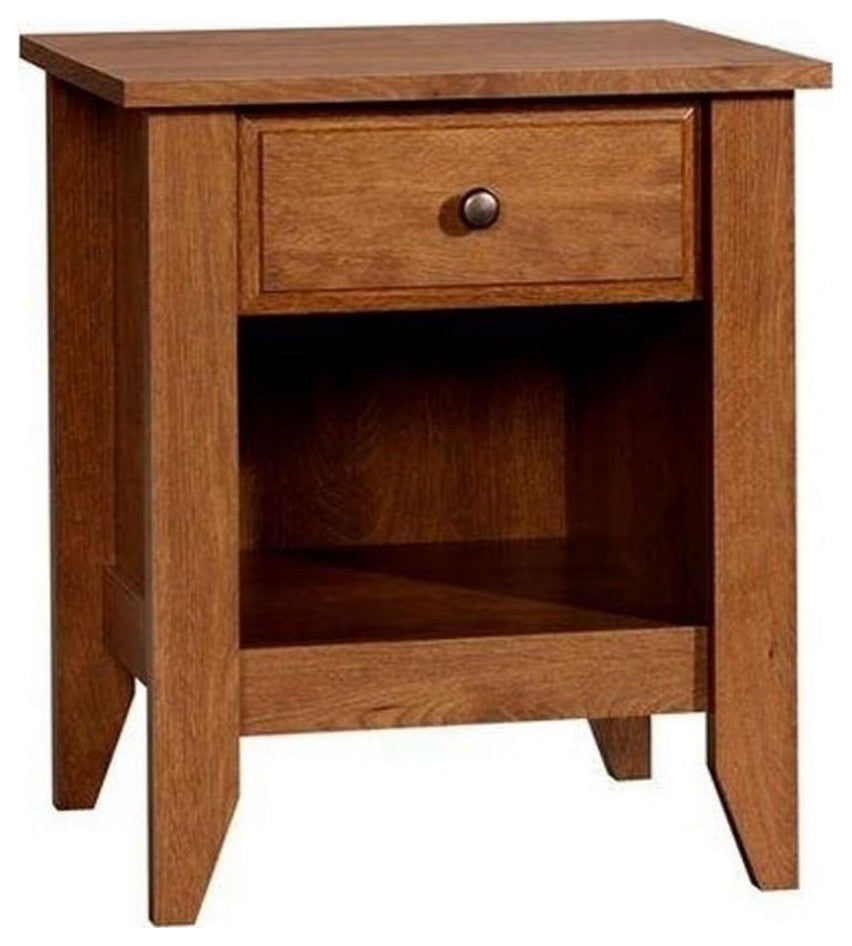 Sauder Shoal Creek Nightstand in Oiled Oak