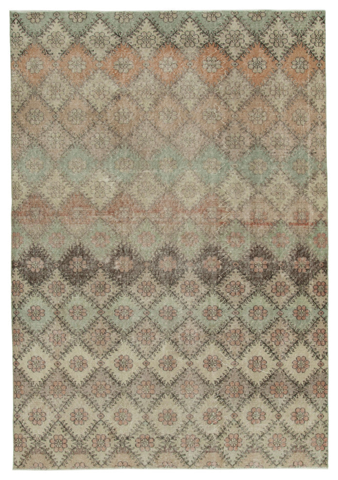 Rug N Carpet - Handwoven Oriental 6' 0'' x 8' 8'' Vintage Area Rug