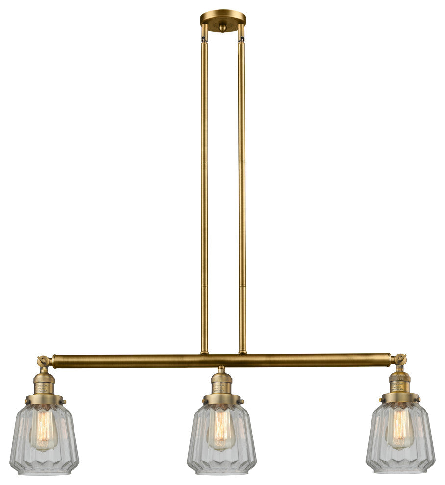 Innovations Lighting 213-Bb-S-G142 3 Light Island Light