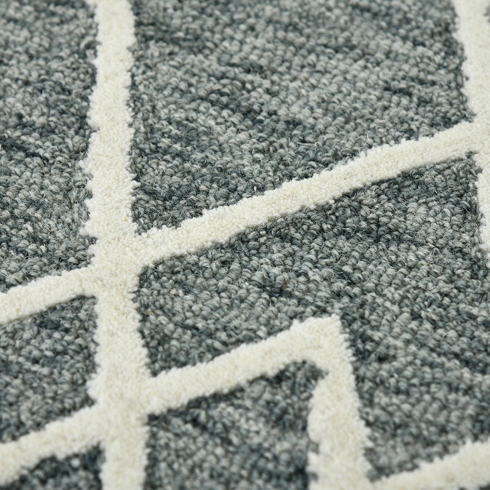 Vista Duncan Area Rug, Gray, 5' x 8', Geometric