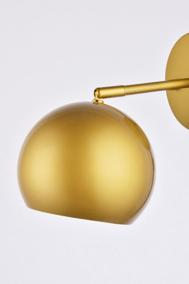 Oscar 1-Light Brass Wall Sconce