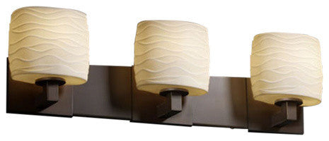 3-Downlight Bath Bar Oval Shades