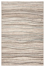 Safavieh Amsterdam Ams111A Striped Rug, Cream/Beige, 9'0"x12'0"
