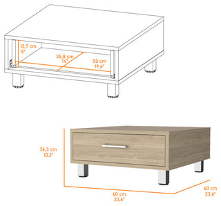 Kabul Coffee Table, Light Pine