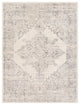 Surya Roma ROM-2322 5'3"x7'1" Rug, White/Light Gray/Medium Gray