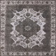 Ahgly Company Indoor Square Mid-Century Modern Area Rugs, 7' Square