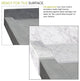 Transolid Ready to Tile 60"Lx36"W Shower Base with Center Drain in Dark Grey