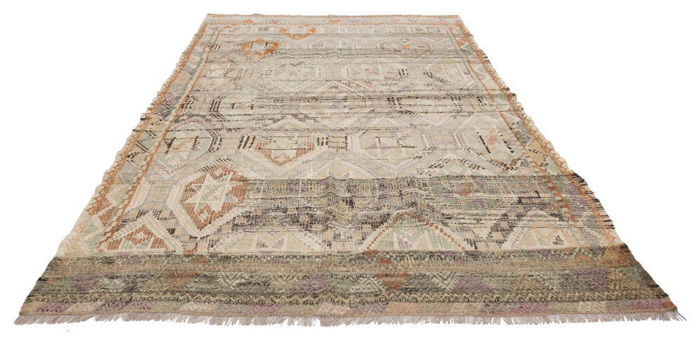 Vintage Manisa Jijim Rug - 6' 2" x 9' 5" (74 in. x 113 in.)