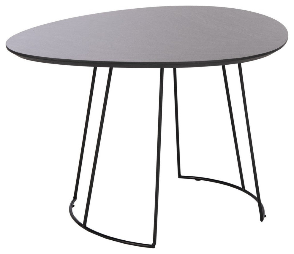 Safavieh Brooks Side Table, Dark Grey/Black