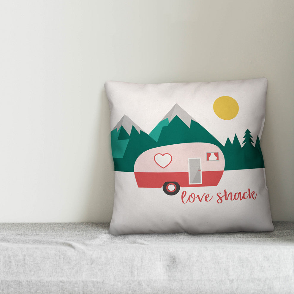 Love Shack 18x18 Spun Poly Pillow