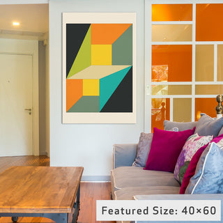 "Deja Vu" by Jazzberry Blue, 40x26x1.5