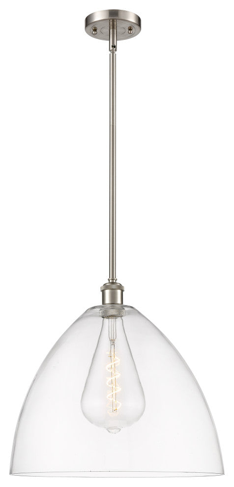 Innovations 516-1S-SN-GBD-162 1 Light Pendant, Brushed Satin Nickel