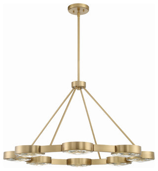 Orson 8-Light Modern Gold Pendant