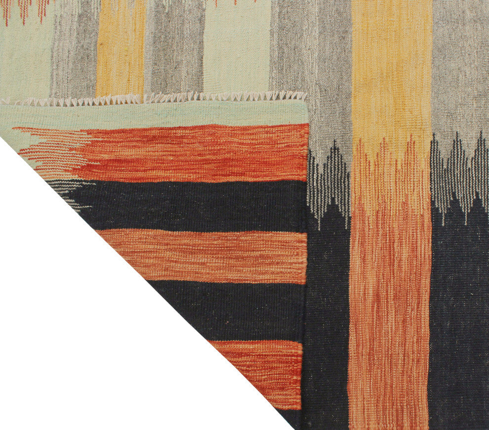 Winchester Kilim Muattarb Mint Green Rug, 8'5x11'2