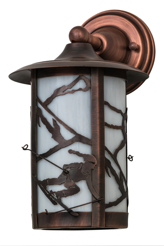 8W Fulton Alpine Solid Mount Wall Sconce