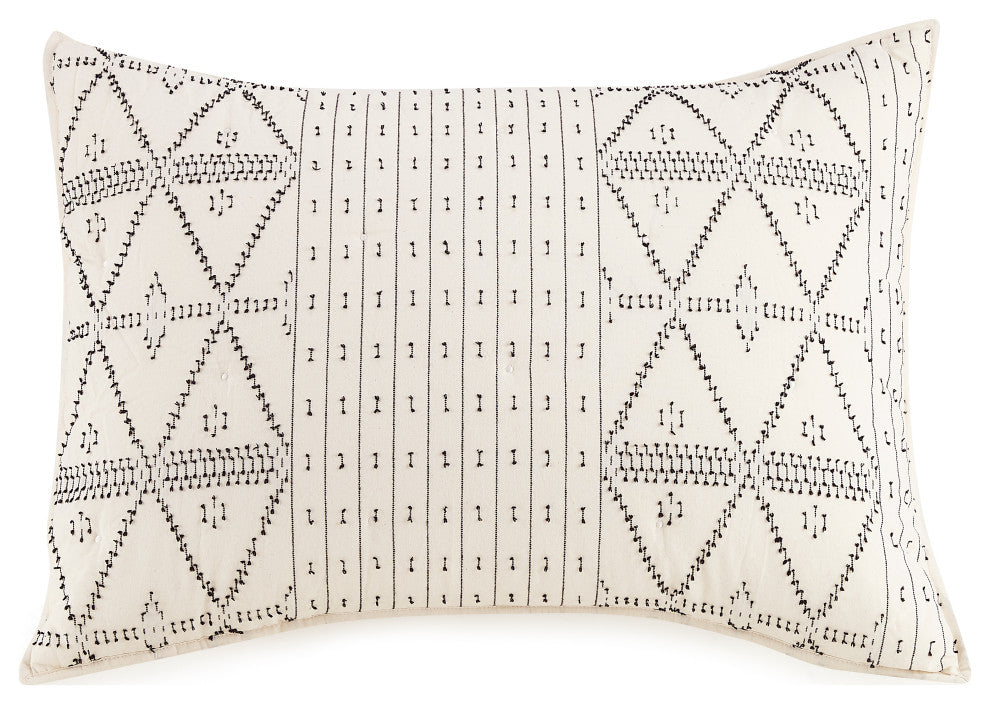 Geo Tick Standard Sham