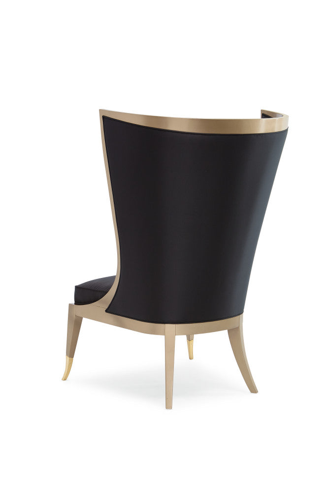 Pop Your Collar Wingback Chair