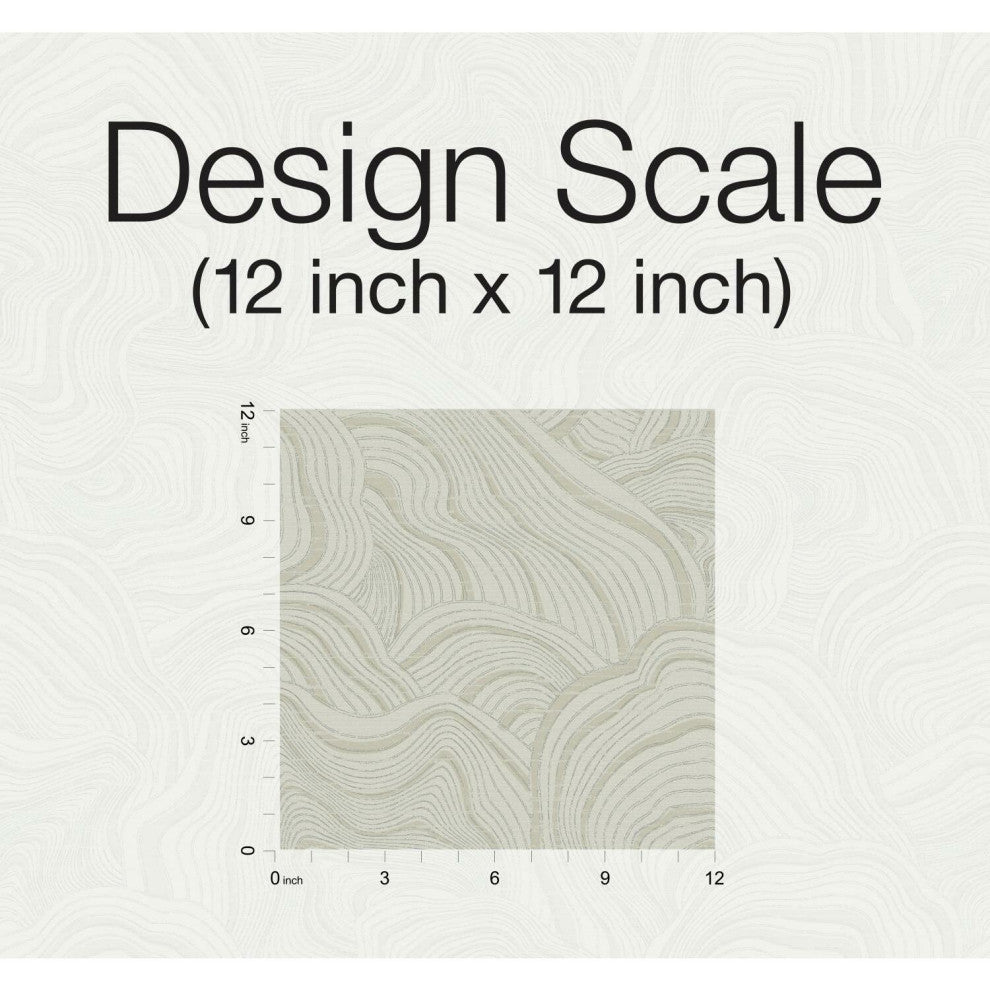 Geodes Taupe Wallpaper