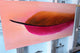 48" x 24" Blushing Phase Original Large pink magenta Modern Painting