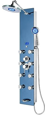 Blue Ocean 52" Stainless Steel SPS392H-L Shower Panel