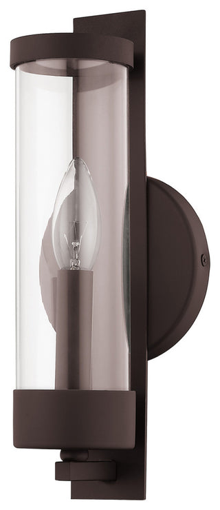 Livex Lighting Castleton 1 Light Bronze ADA Single Sconce