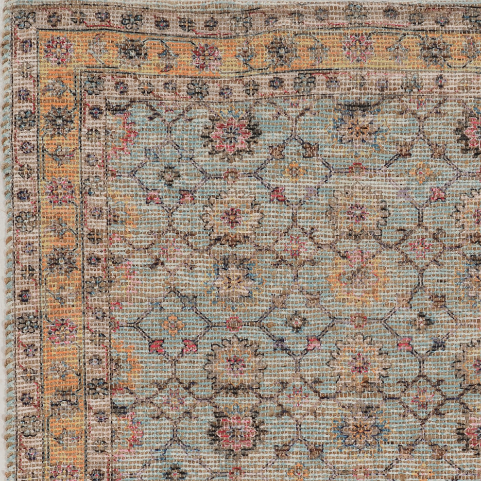 KAS Morris 2225 Spa Hudson Area Rug, 7'6"x9'6"