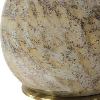 Uttermost Rhine Brown Glass Table Lamp