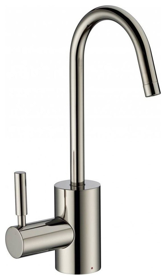 Point Of Use Instant Hot Drinking Water Faucet With Gooseneck Swivel Spout