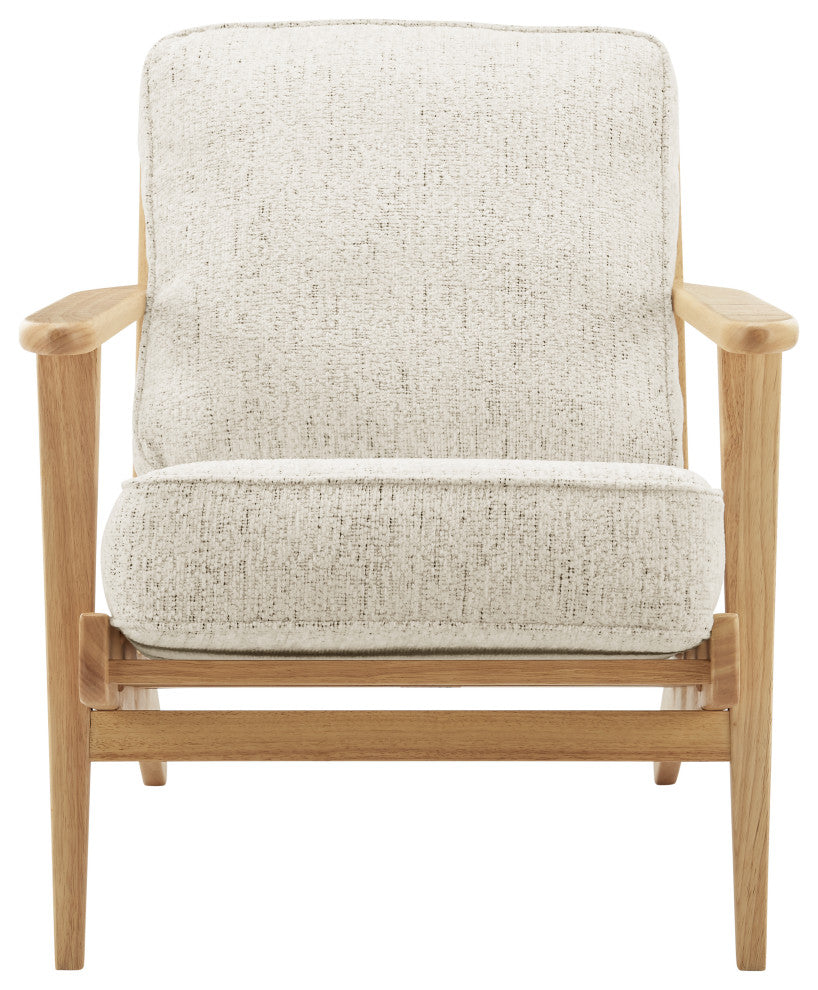 Albert Fabric Accent Arm Chair, Concord Cream