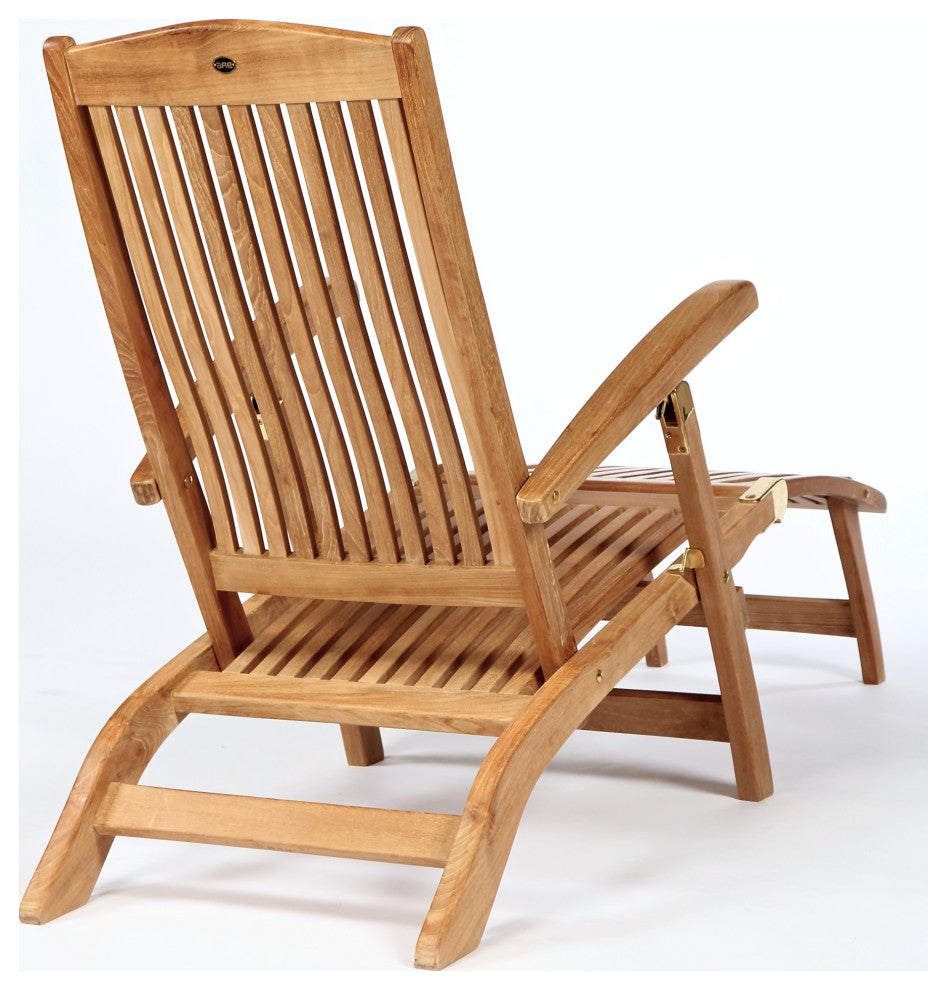 Teak Steamer Chair Lounger Colorado