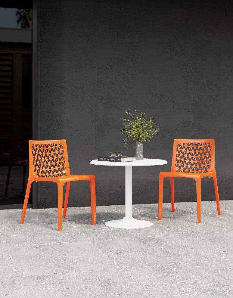 3-Piece Bistro Dining Set With White Table