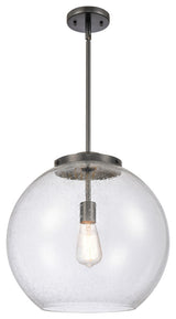 Athens Pendant, Matte Black, Seedy, Seedy