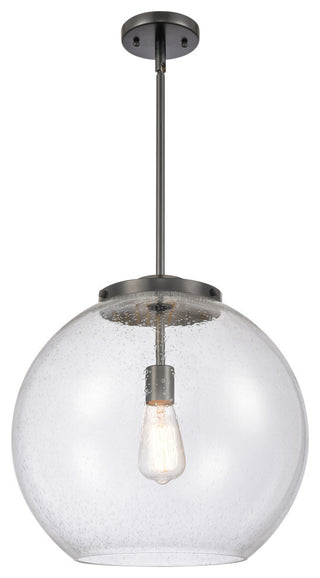 Athens Pendant, Matte Black, Seedy, Seedy