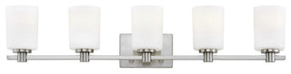 Karlie Bath 5-Light, Brushed Nickel