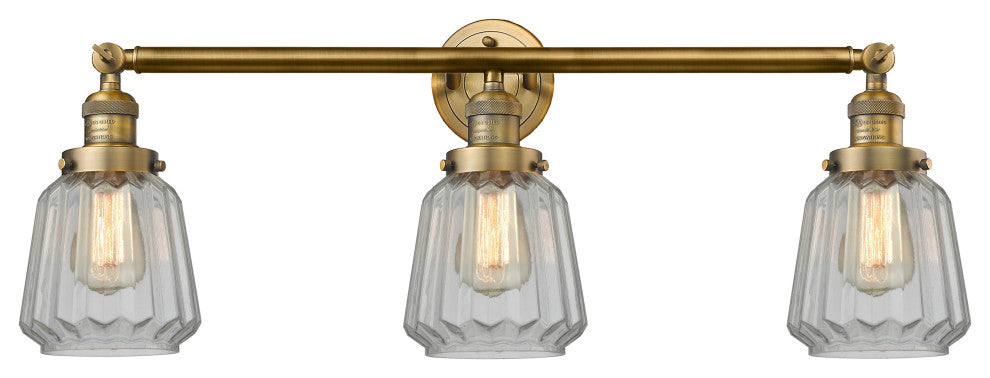 INNOVATIONS LIGHTING 205-BB-S-G142 Chatham 3 Light Bath Vanity Light