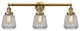 INNOVATIONS LIGHTING 205-BB-S-G142 Chatham 3 Light Bath Vanity Light
