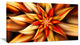 Beautiful Brown Flower Petals, Floral Canvas Art Print, 32"x16"