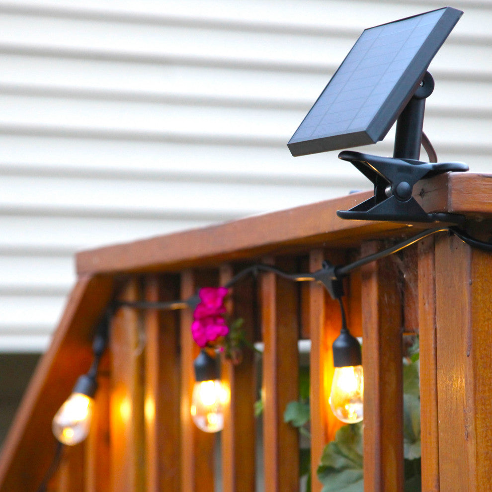 Ambience Pro, Weatherproof, Solar Outdoor String Lights, 1W, 3000K, 24'